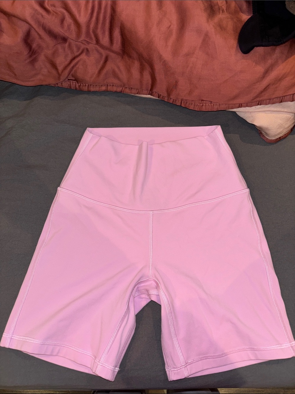 Lululemon High-Waist Pink Women's Active Shorts